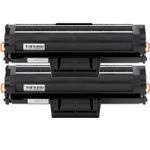 2 stuks Samsung MLT-D111L toner zwart hoge capaciteit (Ink Hero Huismerk)