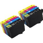8 stuks Epson 34XL inktcartridges hoge capaciteit (Ink Hero Huismerk)