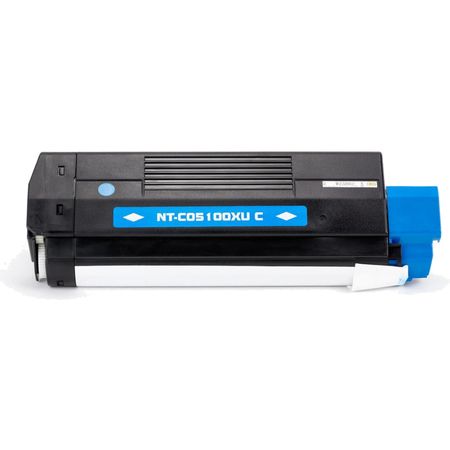 Oki C5100/C5200/C5300/C5400/C5400N Cyan Compatible Toner Cartridge