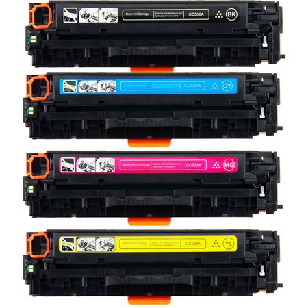 4 Pack HP 304A Compatible Toner Cartridges