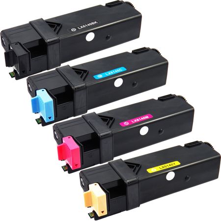 Pack de 5 Xerox WorkCentre 6515 / Phaser 6510 cartouches de toner haute capacité compatibles
