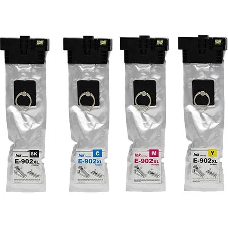5 Pack Epson 902XL High-Yield Remanufactured Ink Cartridges