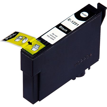 Epson 125 Black Remanufactured Ink Cartridge (T125120)