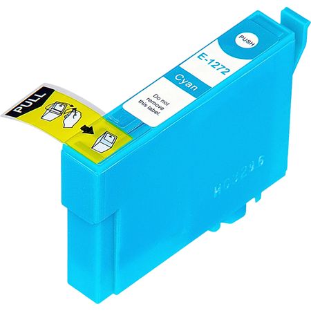 Epson 127 Cyan Remanufactured Extra High-Yield Ink Cartridge (T127220)