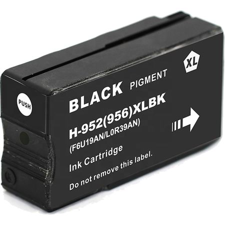 HP 952XL cartouche d'encre remanufacturée noir haute capacité (F6U19AN)
