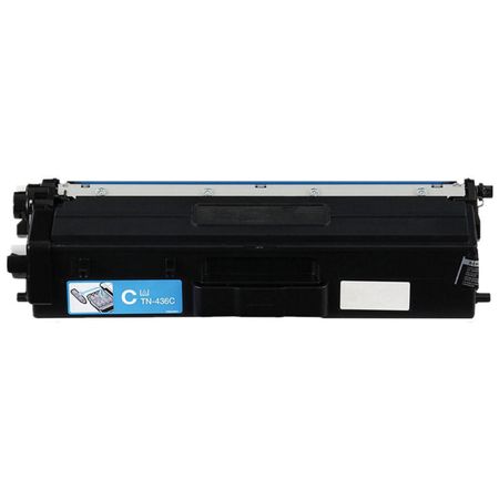 Brother TN439C cartouche de toner ultra haute capacité cyan compatible
