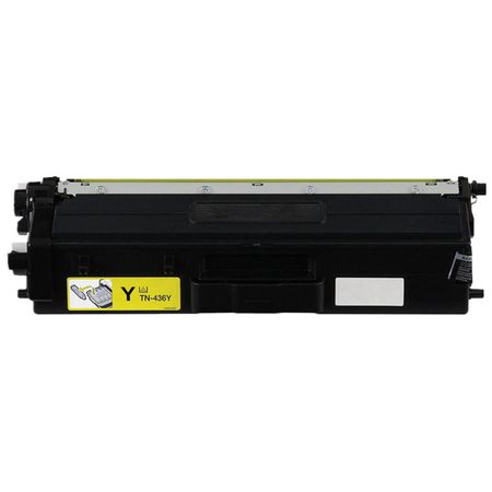 Brother TN439Y cartouche de toner ultra haute capacité jaune compatible
