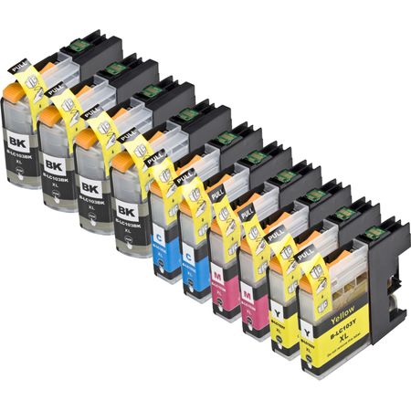 10 Pack Brother LC103 Compatible High-Yield Ink Cartridges (Replaces LC101)