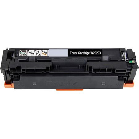 HP 414X cartouche de toner noir compatible haute capacité (W2020X)
