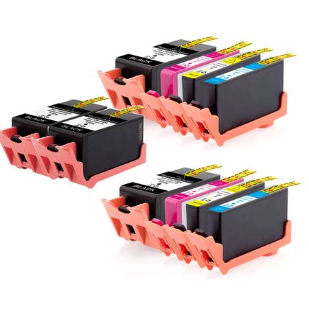 10 Pack HP 910XL High-Yield Remanufactured Ink Cartridges