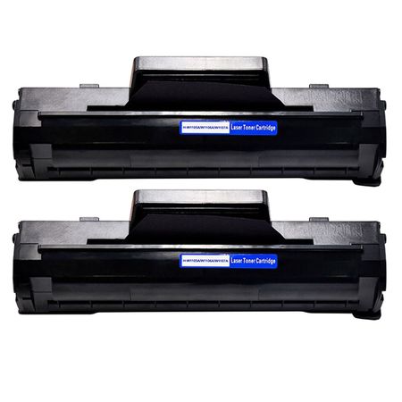 Pack de 2 HP 106A (W1106A) toner compatibles negro (Ink Hero)
