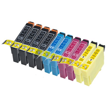 10 stuks Epson 18XL XXL inktcartridges hoge capaciteit (Ink Hero Huismerk)