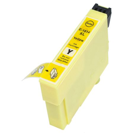 Epson 18XL XXL inktcartridge geel hoge capaciteit (Ink Hero Huismerk)