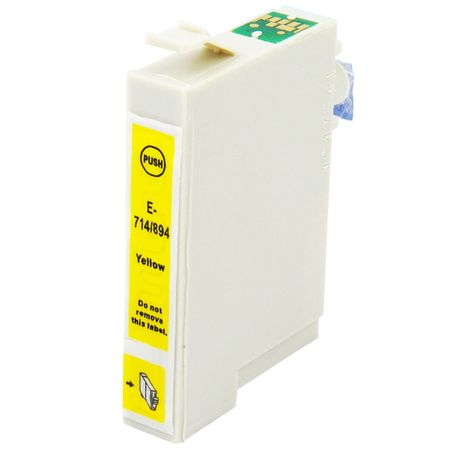 Epson T0714 inktcartridge geel (Ink Hero Huismerk)
