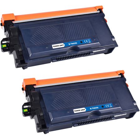 Pack de 2 Brother TN920 cartouches de toner noir compatibles
