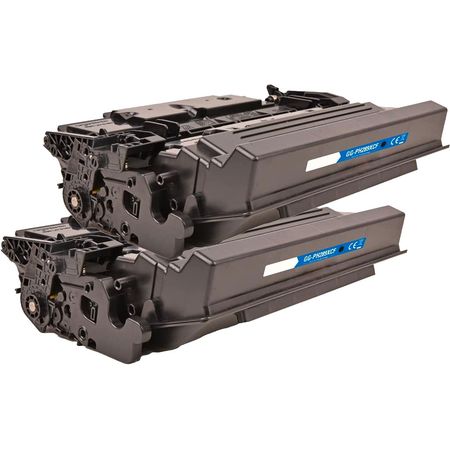 Pack de 2 HP 89X cartouches de toner haute capacité noir compatible (CF289X)
