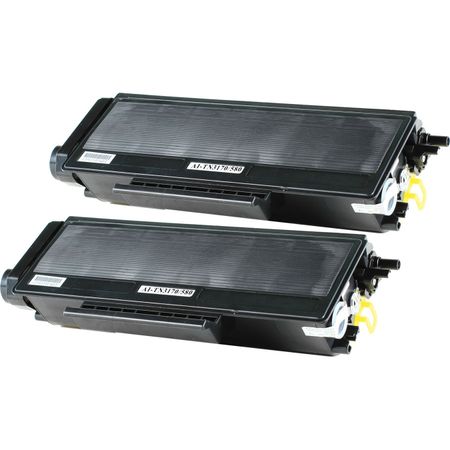 2 Pack Brother TN3185 Black Compatible High-Yield Toner Cartridge (Replaces TN3145)