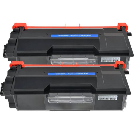 2 Pack Brother TN3440 Black Compatible High-Yield Toner Cartridge (Replaces TN3520)