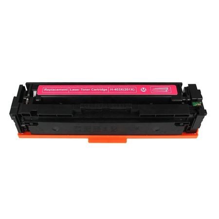 HP 201X / CF403X Magenta Compatible High-Yield Toner Cartridge (Replaces 201A / CF403A)