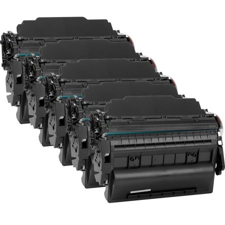 5 stuks HP 87X (CF287X) toner zwart hoge capaciteit (Ink Hero Huismerk)