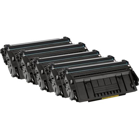 5 stuks HP 87A (CF287A) toner zwart (Ink Hero Huismerk)
