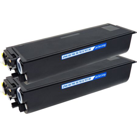 2 Pack Brother TN460 Black Compatible High-Yield Toner Cartridge (Replaces TN430)