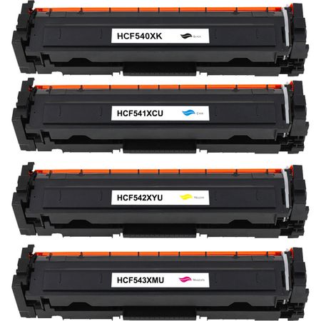 Pack de 4 HP 203X toner compatibles haute capacité (Ink Hero)