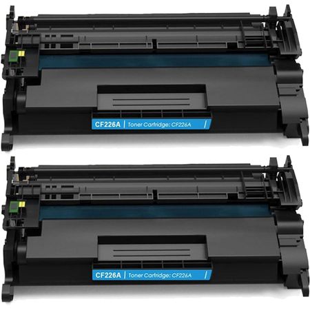 Pack de 2 HP 26A (CF226A) toner compatibles noir (Ink Hero)