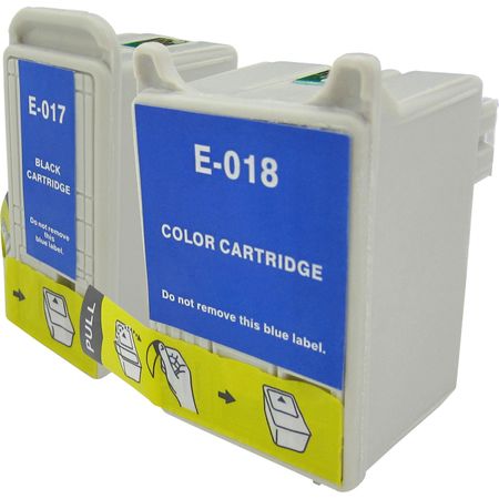 2 stück Epson T017 / T018 tintenpatronen (Ink Hero)