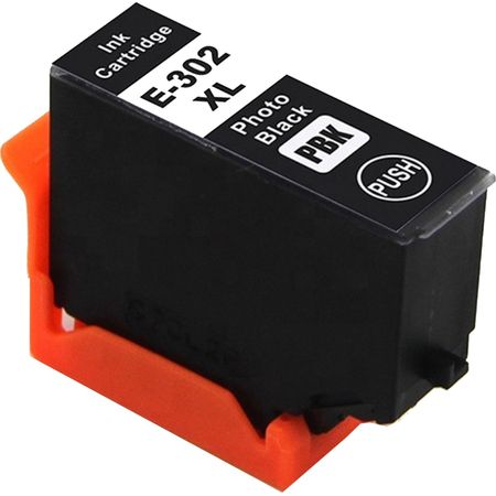 Epson 302XL Photo Black Compatible High-Yield Ink Cartridge (C13T01Y192)
