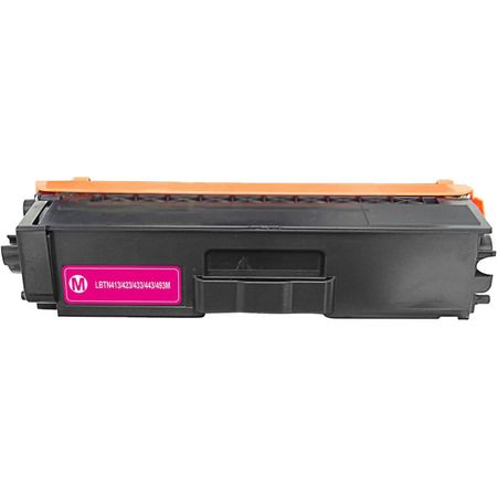 Brother TN443M Magenta Compatible High-Yield Toner Cartridge