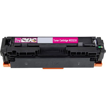 HP 414X cartouche de toner compatible magenta haute capacité (W2023X)
