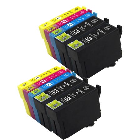 10 stuks Epson 34XL inktcartridges hoge capaciteit (Ink Hero Huismerk)
