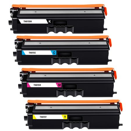 4 Pack Brother TN815 Compatible Super High-Yield Toner Cartridges