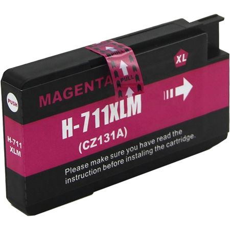HP 711 cartouche d'encre remanufacturée magenta (CZ131A)

