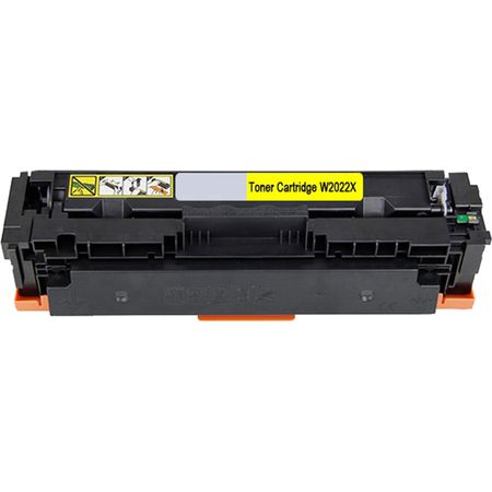 HP 414X cartouche de toner jaune compatible haute capacité (W2022X)
