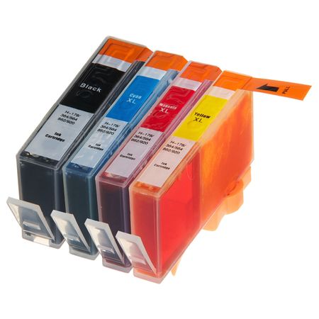 Pack de 4 HP 920XL cartuchos de tinta compatibles alta capacidad (Ink Hero)