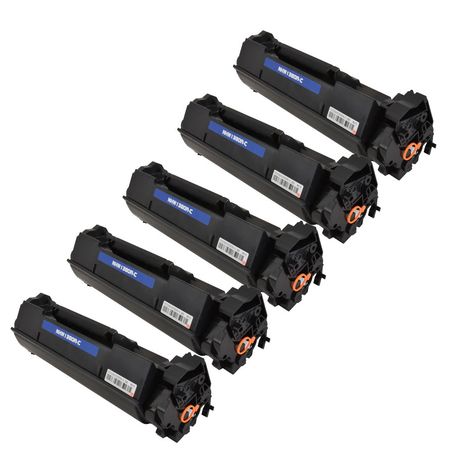 Pack de 5 HP 138A cartouche de toner noir compatible (W1380A)
