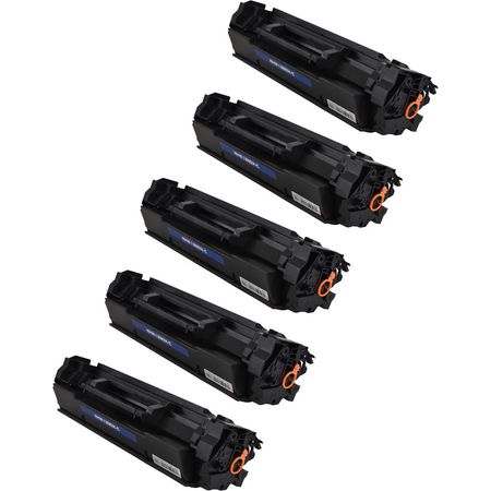 Pack de 5 HP 138X cartouche de toner haute capacité noir compatible (W1380X)
