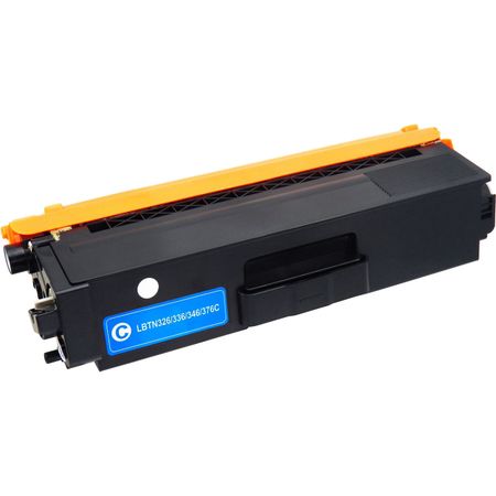 Brother TN336C cartouche de toner compatible cyan haute capacité (remplace TN331C)
