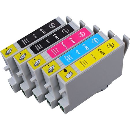 5 Pack Epson 44 Remanufactured Ink Cartridges