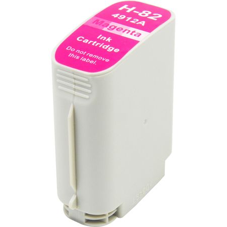 HP 82 cartouche d'encre remanufacturée magenta (C4912AN)
