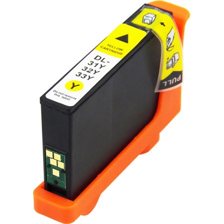 Dell Series 33/34 Yellow Compatible Extra High-Yield Ink Cartridge