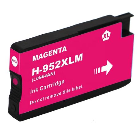 HP 952XL cartouche d'encre remanufacturée magenta haute capacité (L0S64AN)
