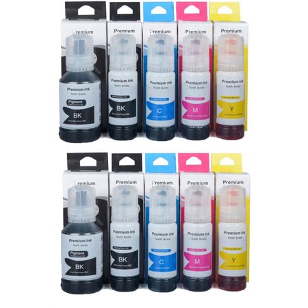 10 stuks Epson 105 / 106 Ecotank (Ink Hero Huismerk)