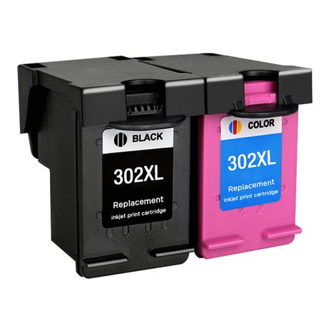 2 stuks HP 302XL inktcartridges hoge capaciteit (Ink Hero Huismerk)
