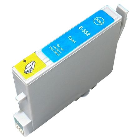 Compatible T0552 Cyan Ink Cartridge for Epson Printers