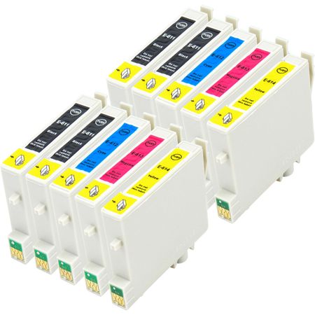 10 stuks Epson T0615 inktcartridges (Ink Hero Huismerk)