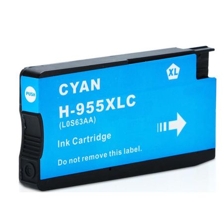HP 955XL Cyan Compatible High Yield Toner Cartridge (L0S63AA)
