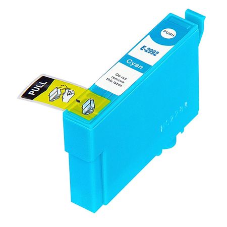 Compatible Epson 29XL (C13T29924010) Cyan High-Yield Ink Cartridge